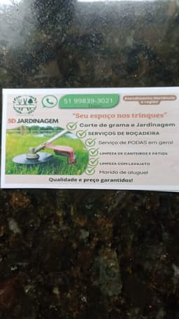 Logo de 5D jardinagem