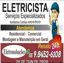 Logo de Eletrosoluções 