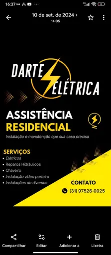 Logo de Darte Elétrica