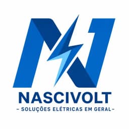 Logo de Nascivolt Soluções Elétricas em Geral