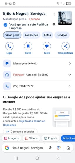 Logo de Brito & Negrelli Serviços