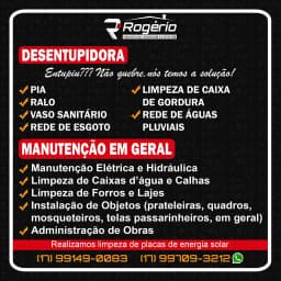 Logo de Rogério manutenções residencial e comercial