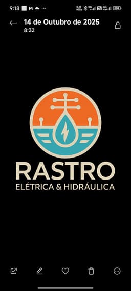 Logo de RASTRO Elétrica e Hidráulica