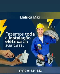 Logo de ALIOMAX Serviços ELÉTRICOS.