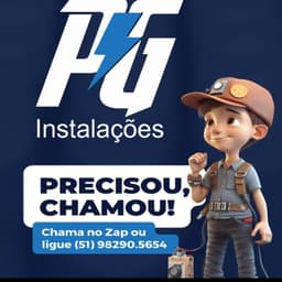 Logo de PG Instalações