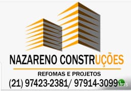 Logo de Nazareno Construções Reformas e projetos