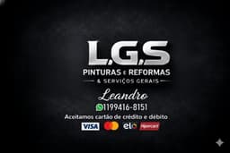 Logo de L.G.S Serviços gerais pinturas e reformas, Leandro