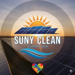 Logo de Suny clean energia solar