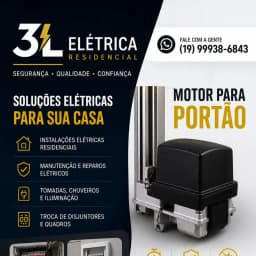 Logo de 3L Elétrica Residencial e Comercial