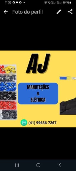 Logo de AJ Manutenção e Elétrica | Adauto
