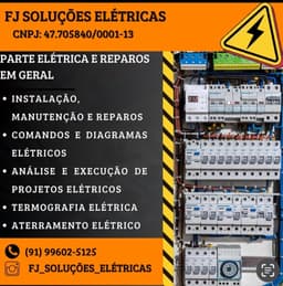 Logo de FJ. SOLUÇÕES ELÉTRICAS