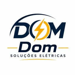 Logo de Dom soluções elétrica