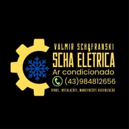Logo de Scha Elétrica e Refrigeração