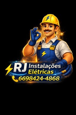 Logo de RJ instalações elétricas