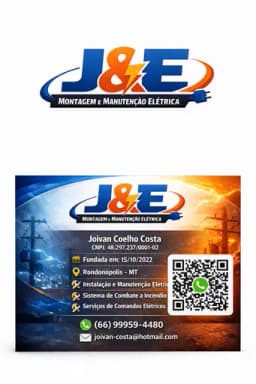 Logo de J&E Montagem e Manutenção Elétrica