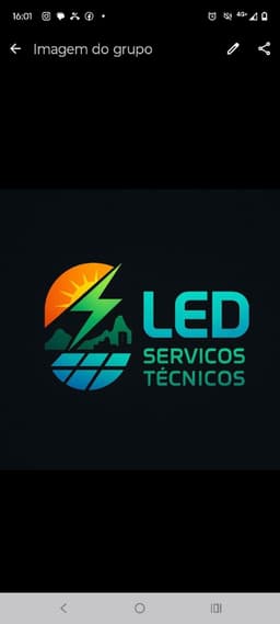 Logo de LED serviços técnicos