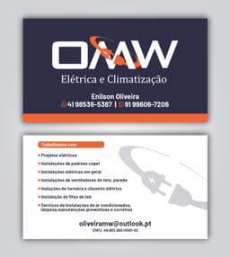 Logo de O.M.W. Elétrica e Climatização