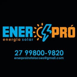 Logo de Enerpró instalações elétricas