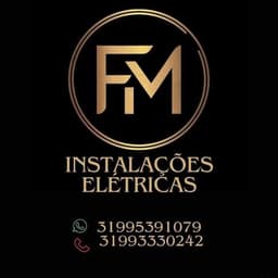 Logo de FM instalações elétricas