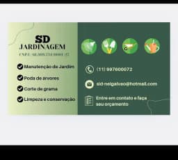 Logo de SD jardinagem