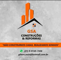 Logo de Gsa Construções e Reformas