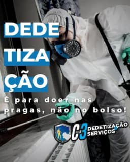 Logo de C3 Dedetização e serviço 
