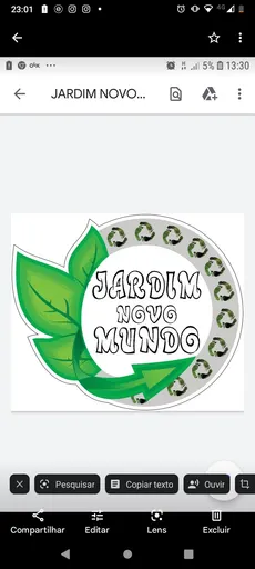 Logo de Paisagismo Jardim Novo mundo