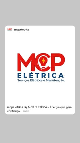 Logo de MCP Elétrica