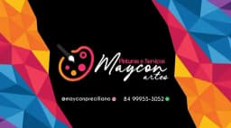 Logo de Maycon pinturas e serviços