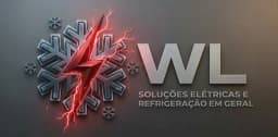 Logo de WL serviços elétricos e climatização em geral.
