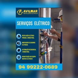 Logo de Avilmar Elétrica Instalações
