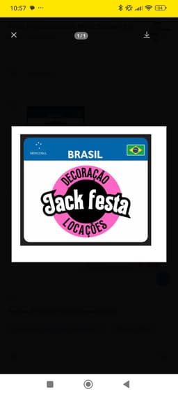 Logo de Jack festa locações