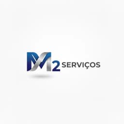 Logo de M2 Serviços.  Manutenção Residencial