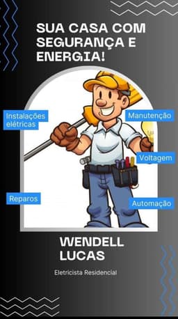 Logo de Eletricista Wendell