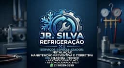 Logo de Jr Silva refrigeração