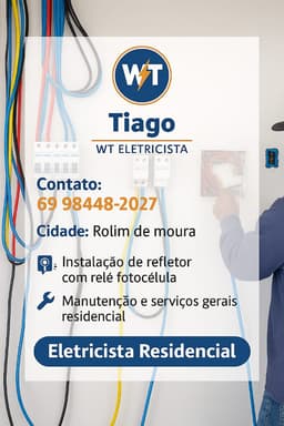 Logo de WT Eletricista