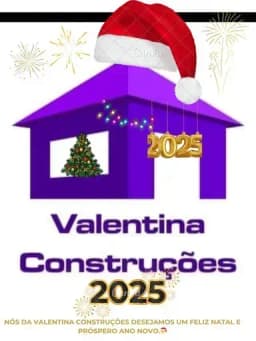 Logo de Valentina construção