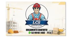 Logo de Lcs construçoes e reformas