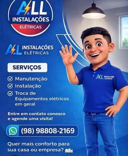 Logo de ALL INSTALAÇÕES ELETRICISTAS