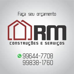 Logo de RM construções