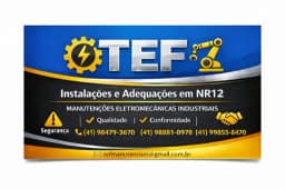 Logo de Tef manutenções