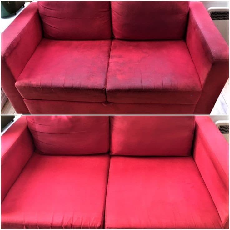 Trabalho de limpador de carpetes e estofados por Regis