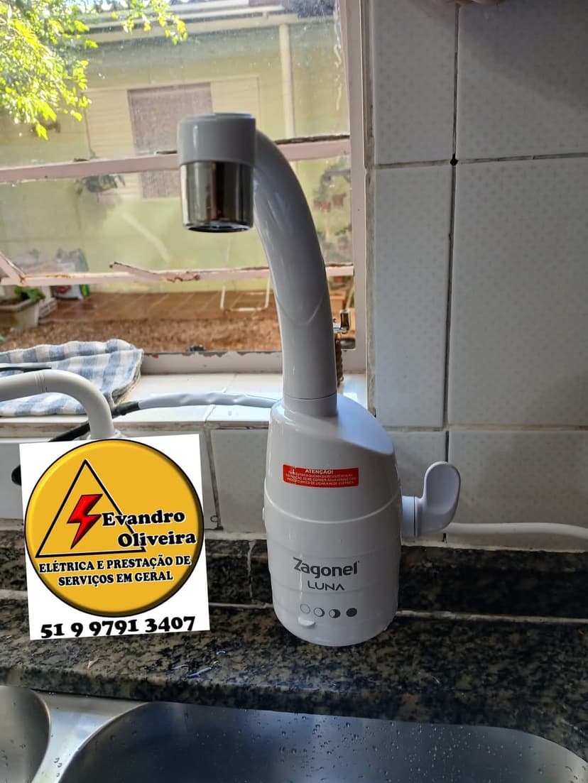 Trabalho de eletricista por Evandro