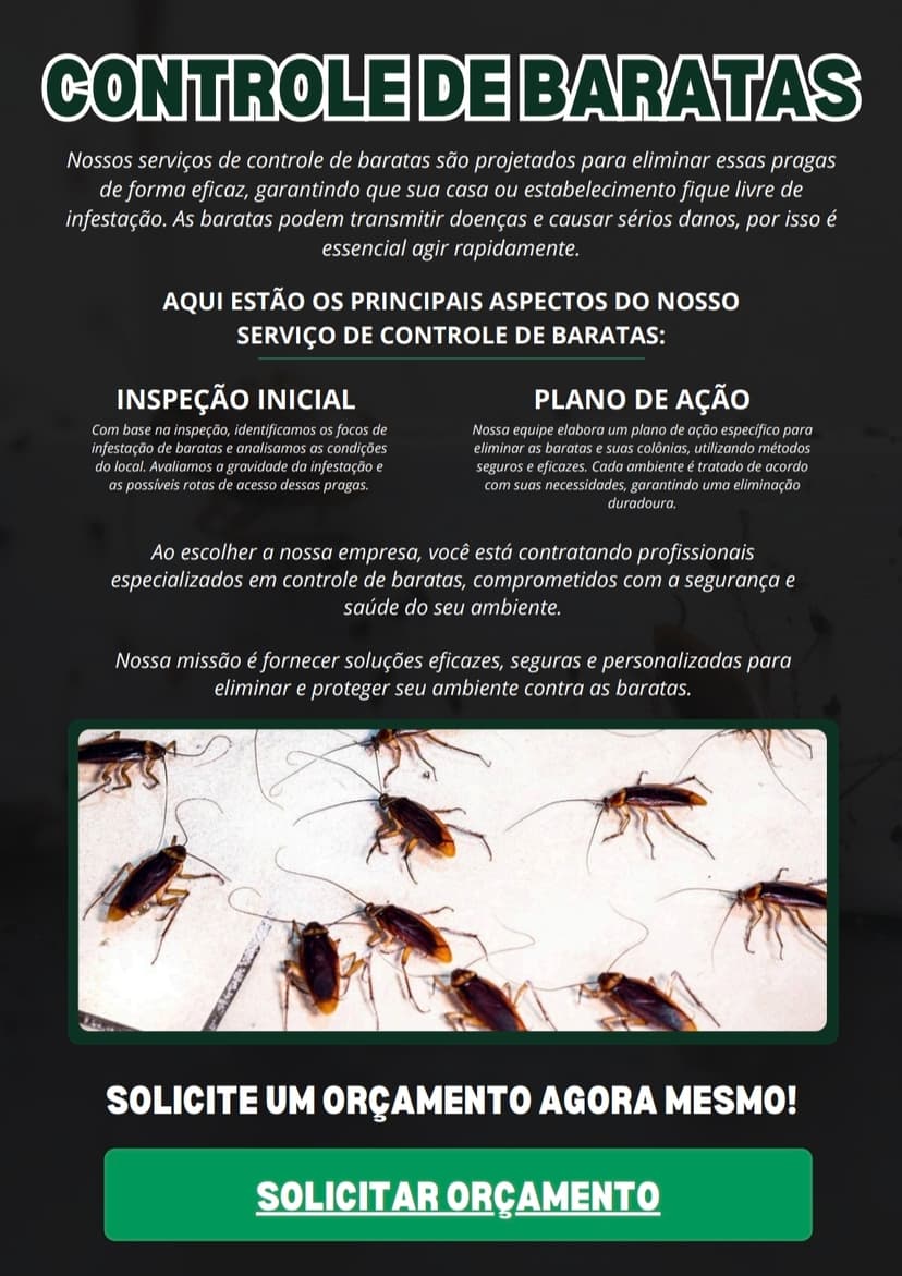 Trabalho de dedetizadora por C3 Dedetização e serviço 