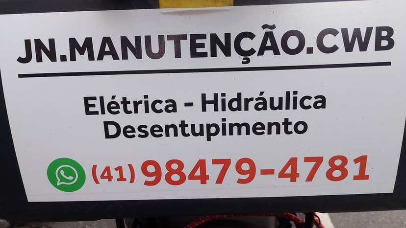 Trabalho de eletricista por JN.manutenção.CWB