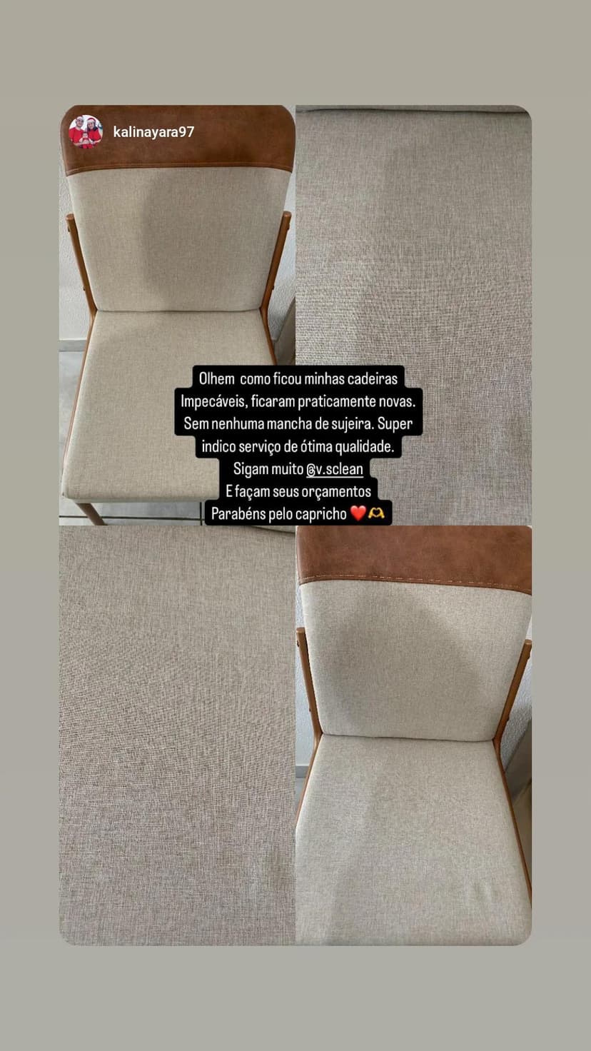 Trabalho de limpador de carpetes e estofados por Nei Oliveira