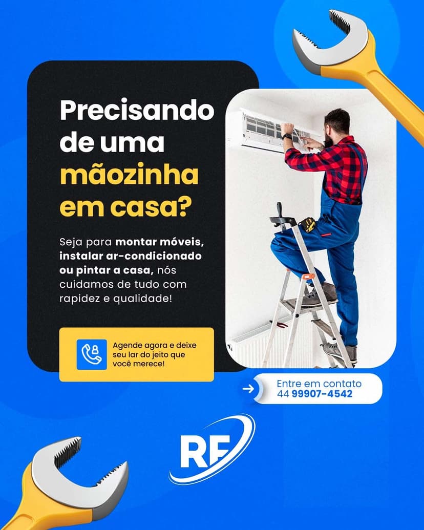 Trabalho de técnico em ar condicionado por Ricardo Fernandes Alves 