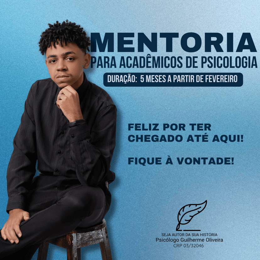 Trabalho de psicólogo por Psicólogo Guilherme Oliveira