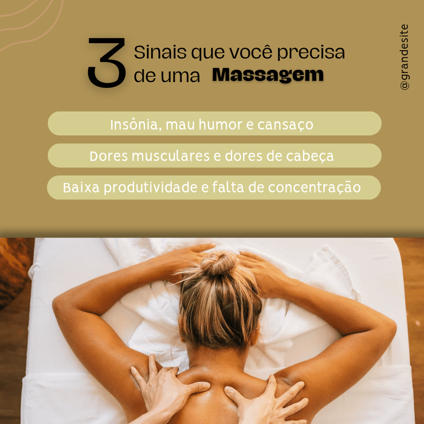 Trabalho de massoterapeuta por Espaço Patricia Guimarãez