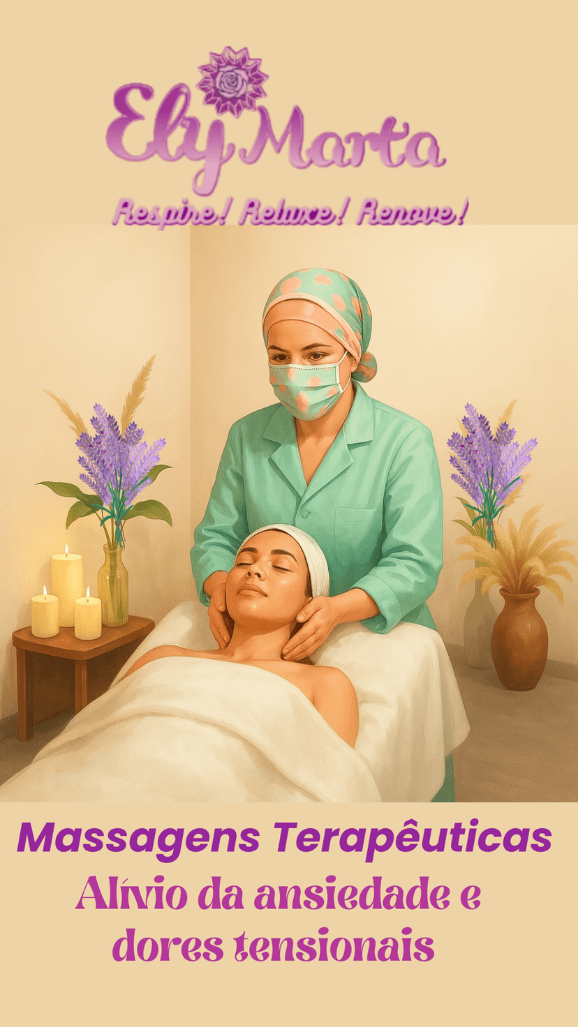 Trabalho de massoterapeuta por Ely Marta 